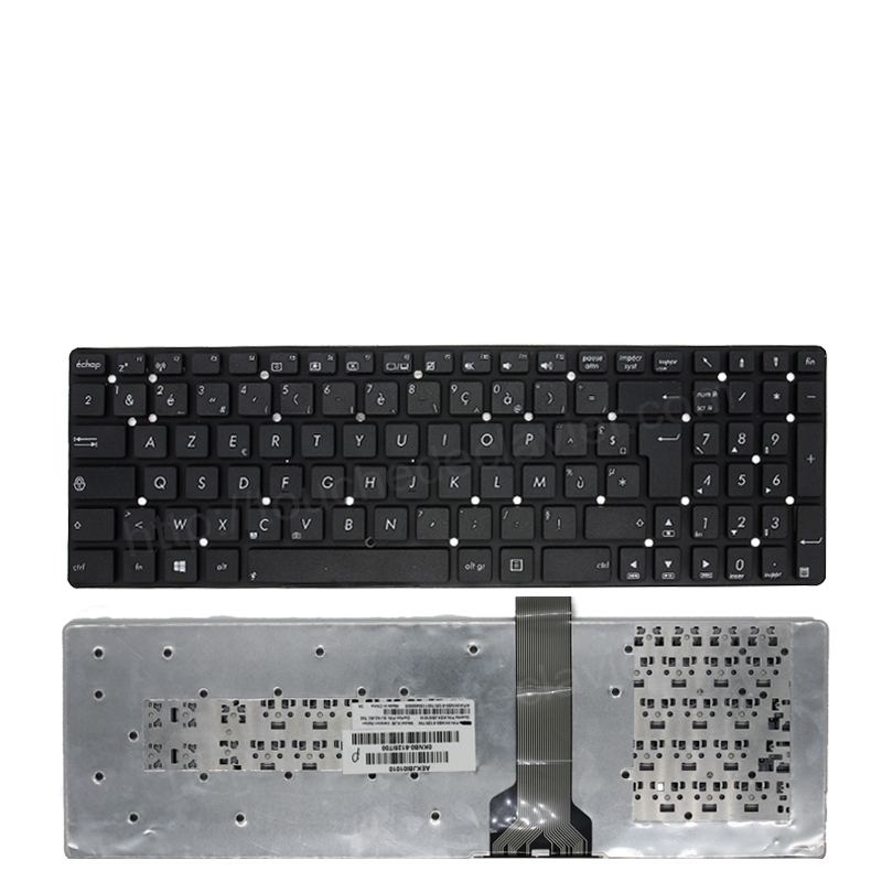 Topcase Clavier AZERTY Complet Pour Asus X751N X751NA X751NV + Touchpad – Neuf