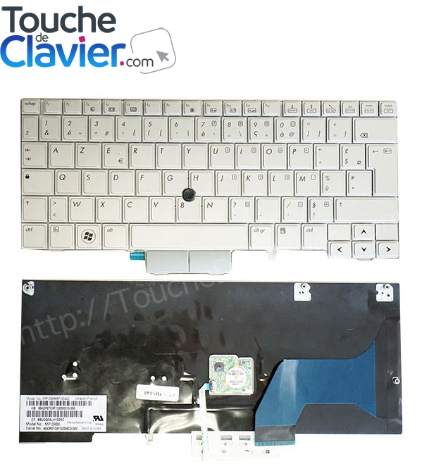 Comment Activer Le Wifi à Partir Du Clavier Clavier pour PC Portable HP/Compaq HP EliteBook 2740p - Remplacer