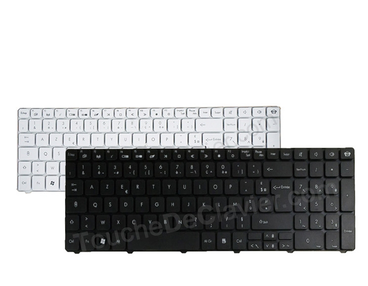 Clavier Français Original Azerty Packard Bell EasyNote SJ81-B-002 Noir