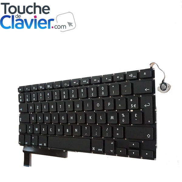 Clavier pour Rétro-éclairé MacBook Pro Unibody 15' A1286 AZERTY Apple -  Remplacer clavier ordinateur portable Apple MacBook Pro 