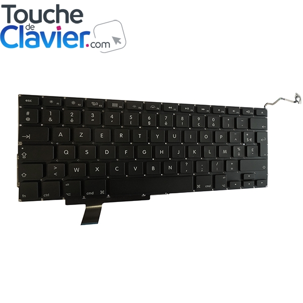 Clavier pour MacBook Pro Unibody 17 Pouces A1297 AZERTY Apple - Remplacer  clavier ordinateur portable Apple MacBook Pro 