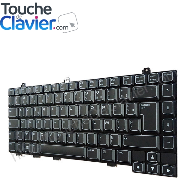 Clavier pour PC Portable Dell Dell Alienware M14X-R2 - Remplacer clavier  ordinateur portable Alienware 