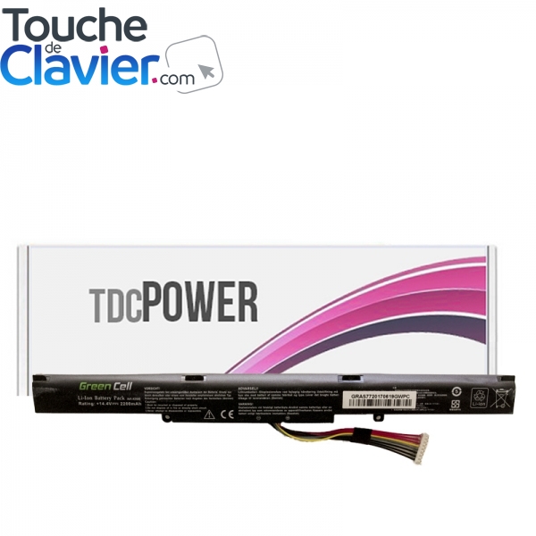 Changement batterie ordinateur portable Asus F751L 