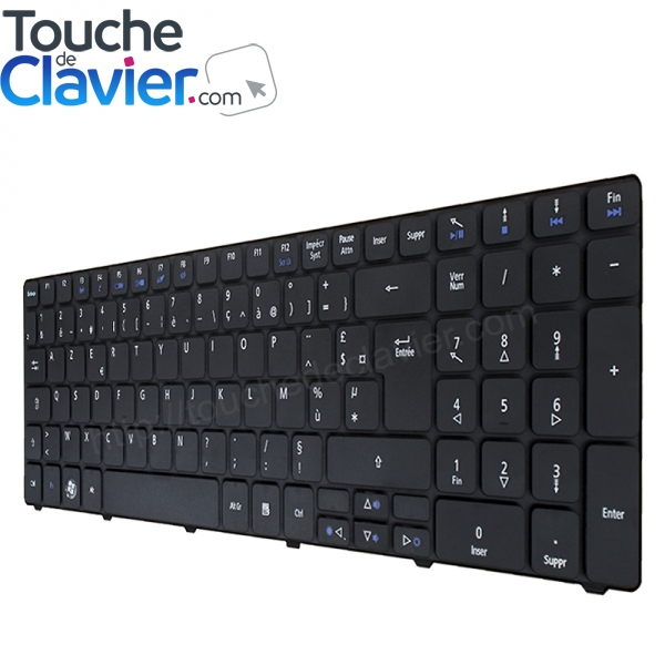 Clavier pour PC Portable Acer Acer Aspire 5733 - Remplacer clavier ...