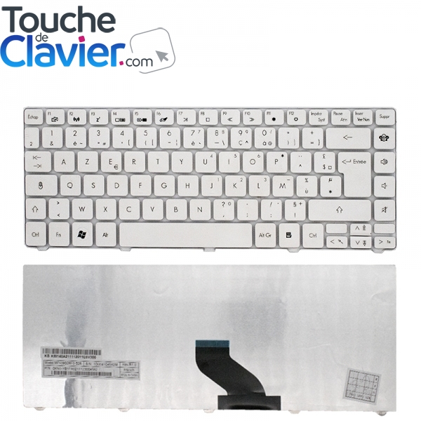 Touche Clavier acer aspire 7741zg 