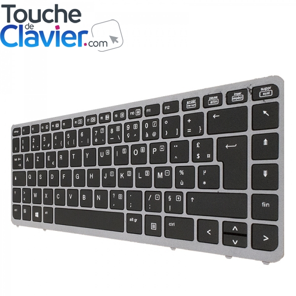 Clavier pour PC Portable HP/Compaq HP Zbook 15u G2 - Remplacer clavier ...