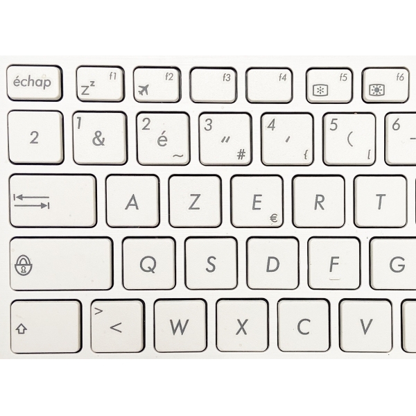 Acheter Clavier asus f f751l touches chiclets blanches - Touche-clavier- portable.com
