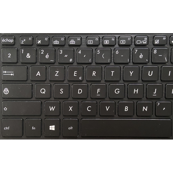 Acheter Clavier asus f f751l touches chiclets blanches - Touche-clavier- portable.com