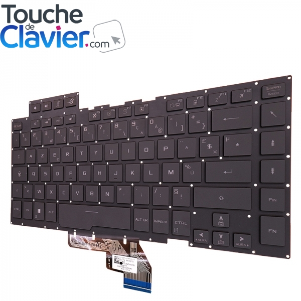 Touche de Clavier pour PC Portable Asus Asus Rog G502VS - Acheter touche de  clavier ordinateur portable G Series 