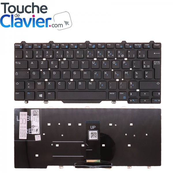 Clavier pour PC Portable Dell Dell Latitude 13-3340 - Remplacer clavier  ordinateur portable Latitude Series 