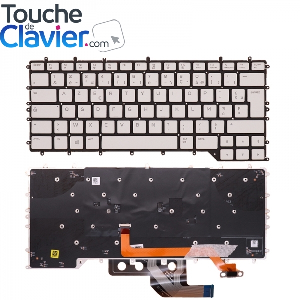 Clavier pour PC Portable Dell Dell Alienware M15 R2 - Remplacer clavier  ordinateur portable Alienware 