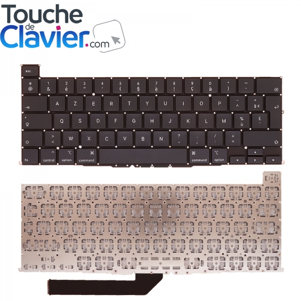 Clavier Apple MacBook Pro 14 A2442 / 16 A2485 2021 Français Azerty