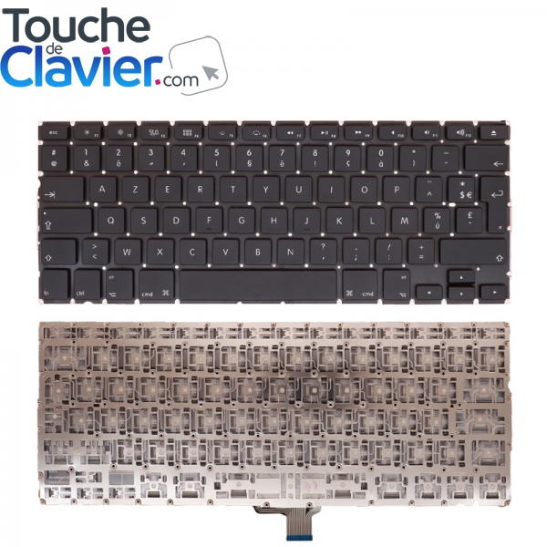 Clavier macbook en bois azerty