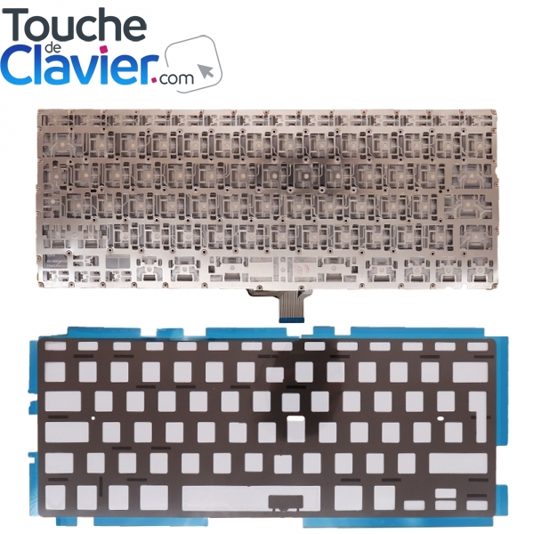 Clavier pour Rétro-éclairé MacBook Pro Unibody 13' A1278 AZERTY Apple -  Remplacer clavier ordinateur portable Apple MacBook Pro 