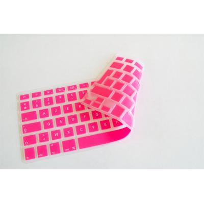 Protection, clavier Mac silicone , Rose