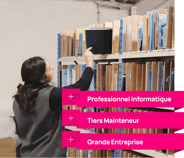 Les professionnels de l'informatique nous font confiance